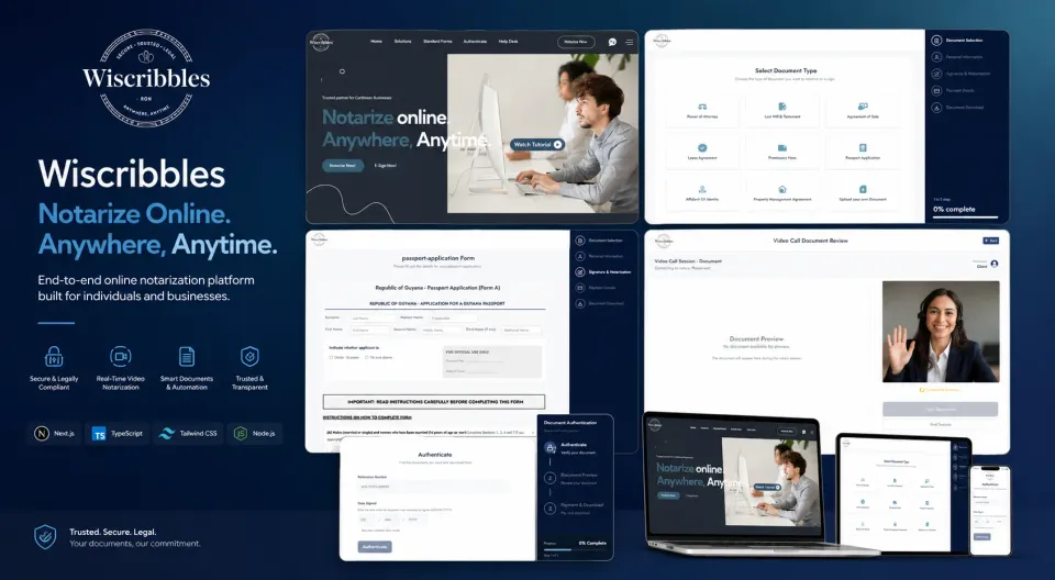 Wiscribble Online Notarization