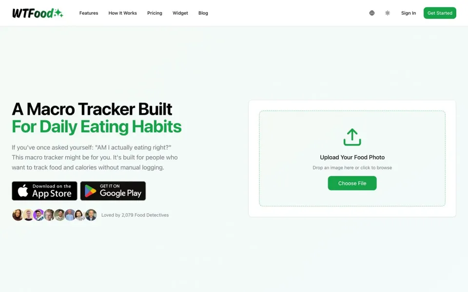 What The Food - AI nutrition analysis — a photograph in, macros out
